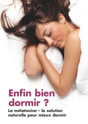 Melatonine.bio a publié une brochure “La mélatonine – une solution naturelle pour mieux dormir